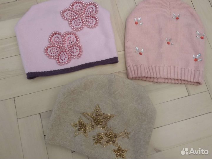 Шапочки на весну на 5-6 лет