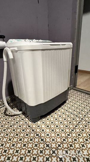 Стиральная машина Славда WS-50PET. Полуавтомат