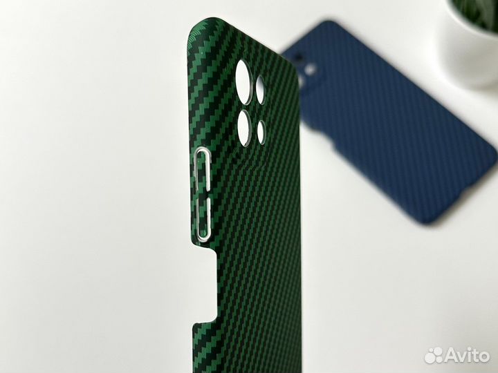 Чехол на Xiaomi Mi 11 Lite под Карбон