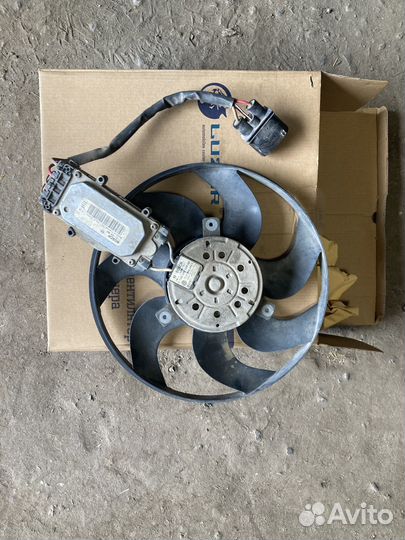 Вентилятор радиатора ауди q7 4l