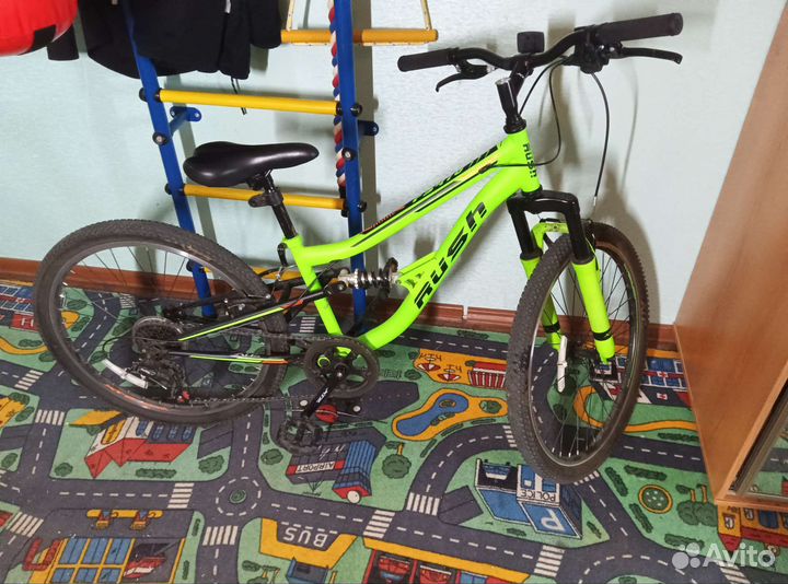 Велосипед rush four Fs470