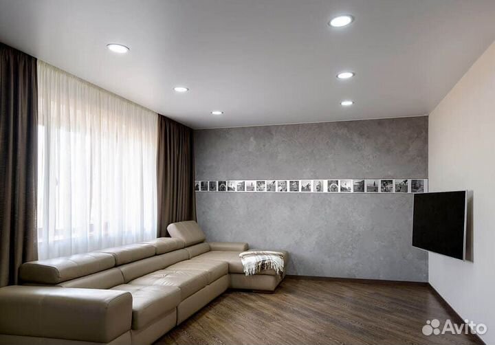 Установка Натяжных потолков без посредников