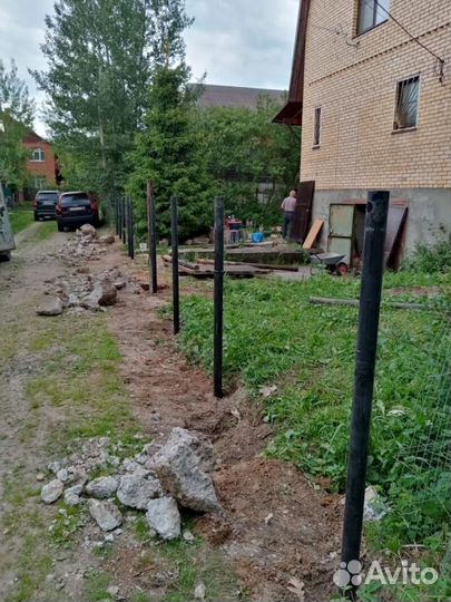 Винтовые сваи + монтаж