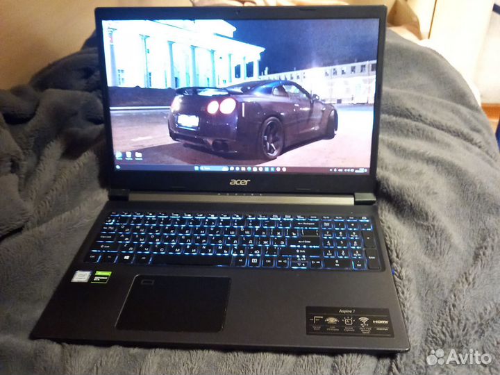Игровой ноутбук aspire 7