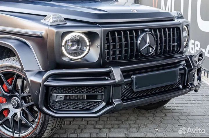 G63 2020 защита бампера (кенгурятник)