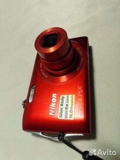 Nikоn Coolpix S3200, 16 мегапикселей смоs