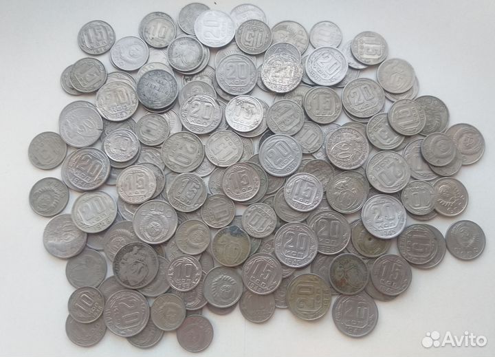 160 монет СССР Ранние советы . Лот номер 2