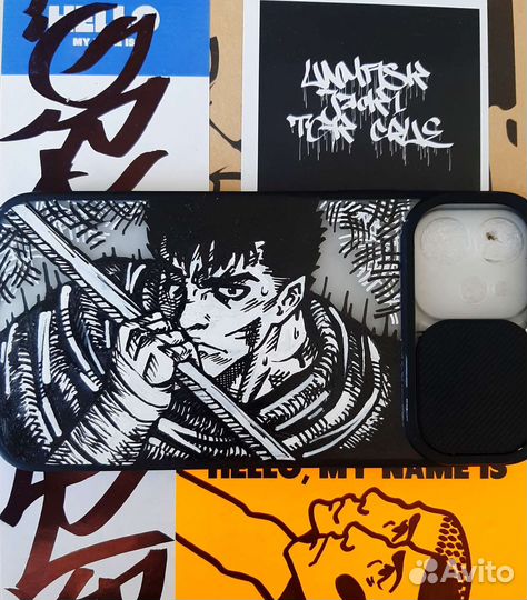 Чехол на iPhone 12, berserk