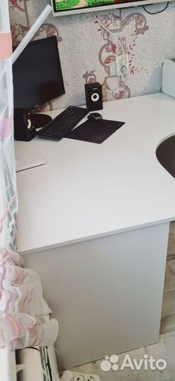 Письменный стол белый бу