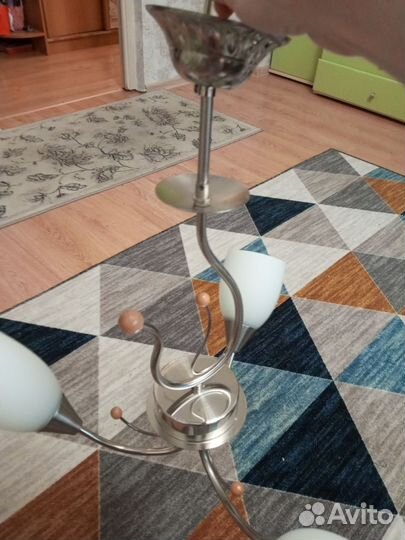 Люстра потолочная подвесная бу