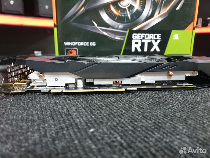 Видеокарта Gigabyte RTX 2060 windforce 6Gb