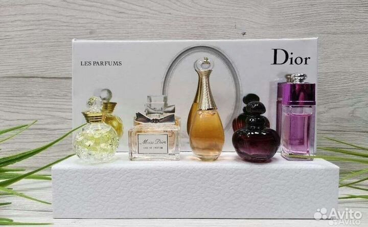 Набор парфюм Diоr 5в1 Les Parfums