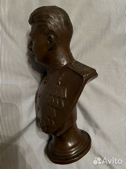 Бюст Генералиссимус СССР Сталин 1946год Редкий