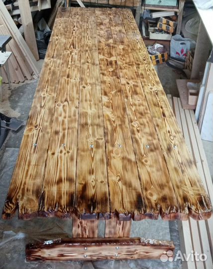 Деревянные столы