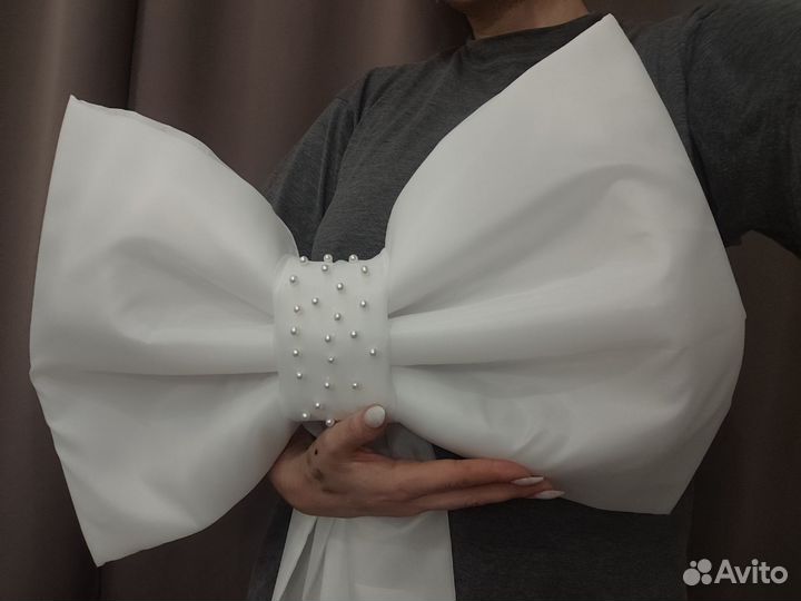 Большой бант на елку для Ульяны