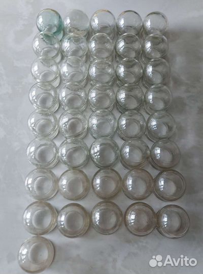 Медицинские банки стеклянные СССР