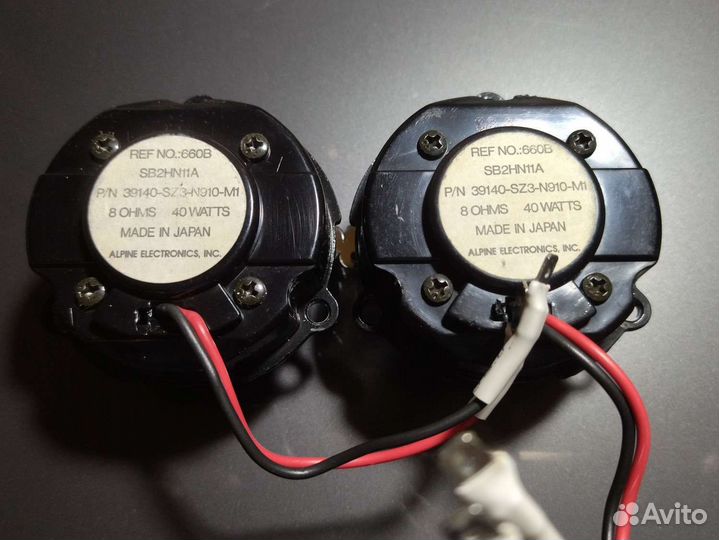 Вч динамики твитеры Alpine juba