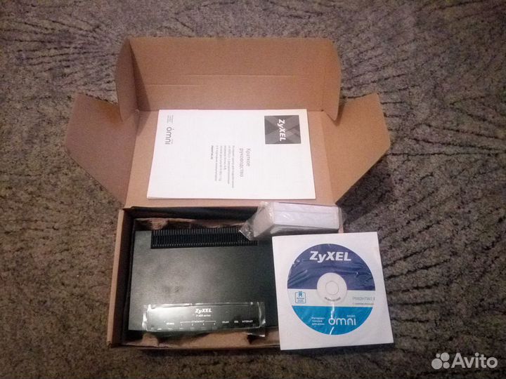 Маршрутизатор/модем/роутер ZyXel P660HTW2 EE