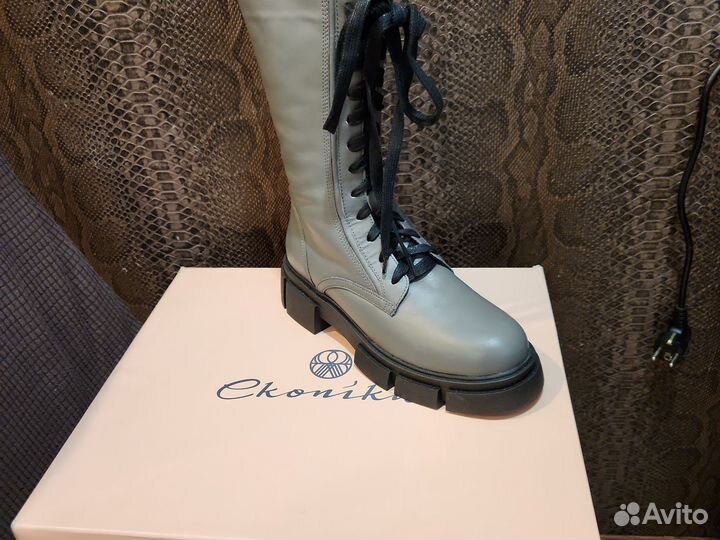 Сапоги зимние женские 39 эконика