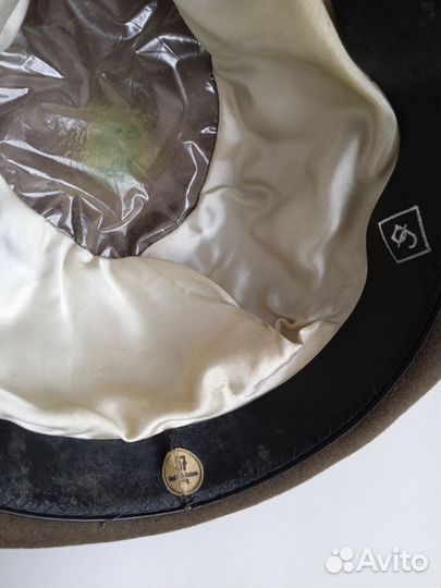 Шляпа фетровая винтажная 57 размер СССР