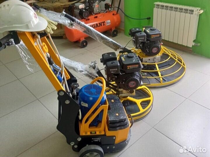 Аренда затирочной машины / вертолета