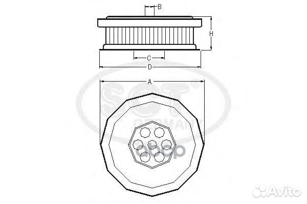 Фильтр масл SCT SH-4765 Mercedes 190 SH-4765 SCT