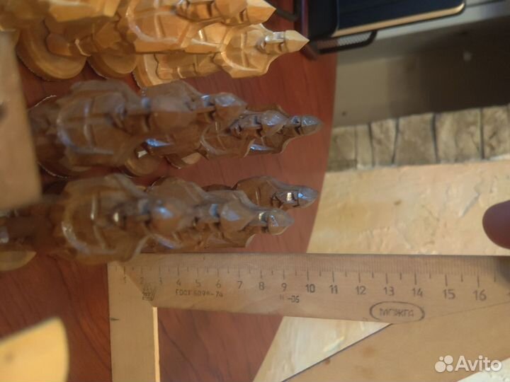 Шахматы деревянные ручной работы