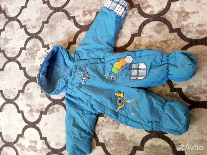 Комбинезон демисезонный на рост до 68