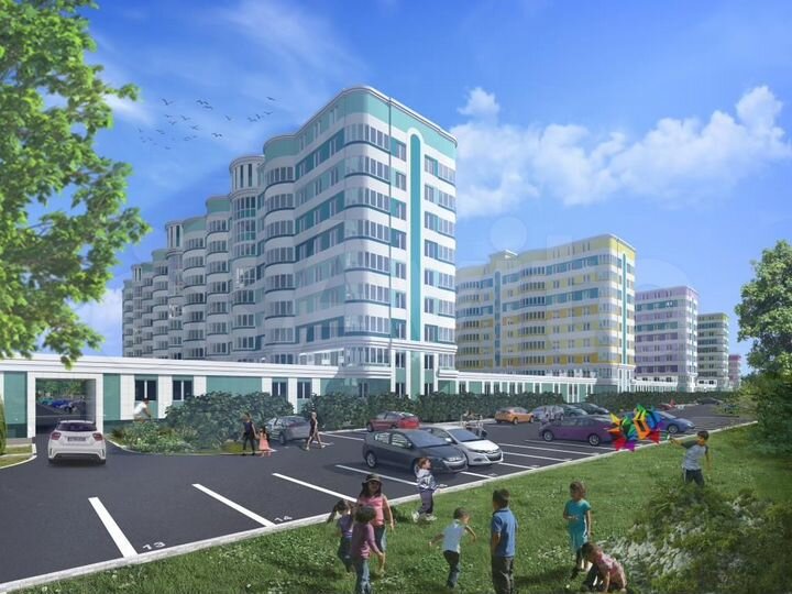 3-к. квартира, 85,1 м², 2/9 эт.