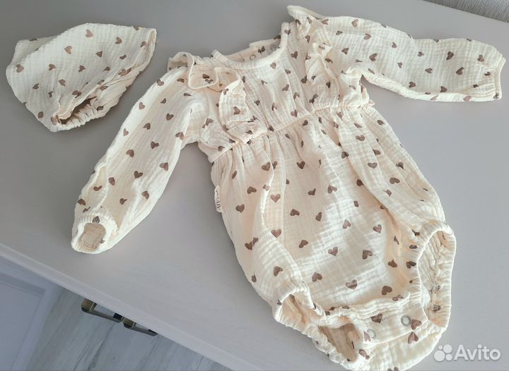 Боди для девочки blumy и косынка