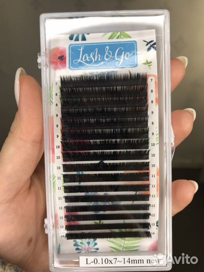 Ресницы lash&go микс