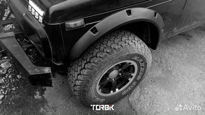 Расширители арок нива