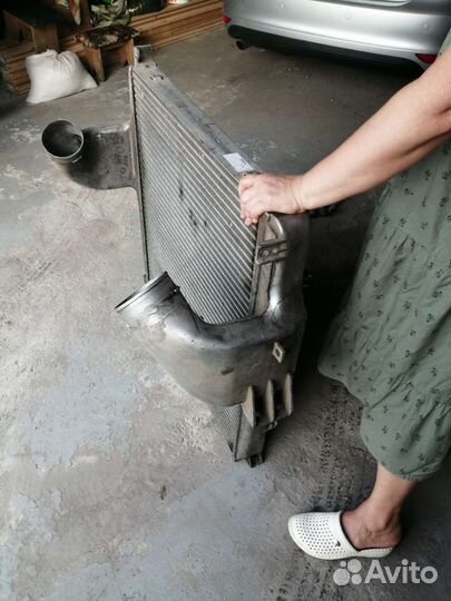 Интеркулер мерседес бенц 1840 актрос