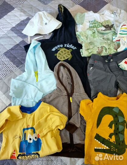 Фирменные вещи (HM, Carters, Mothercare), 74-80 см