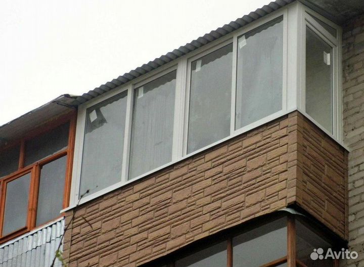 Пластиковые балконы собственное производств