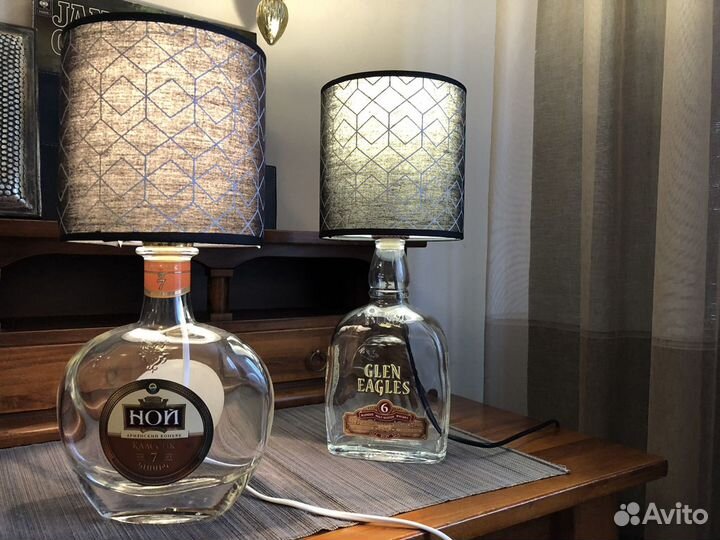 Декоративный светильник бутылка абажур Forza