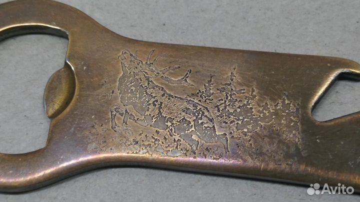 Открывалка для бутылок с клеймом в ромбе 