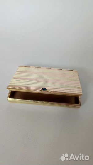 Сазиков портсигар золото 56