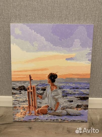 Готовая картина по номерам