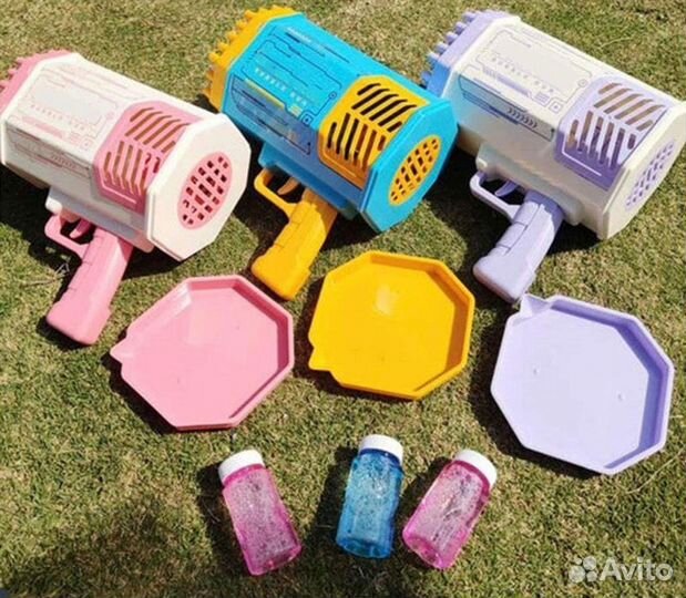 Генератор мыльных пузырей пистолет