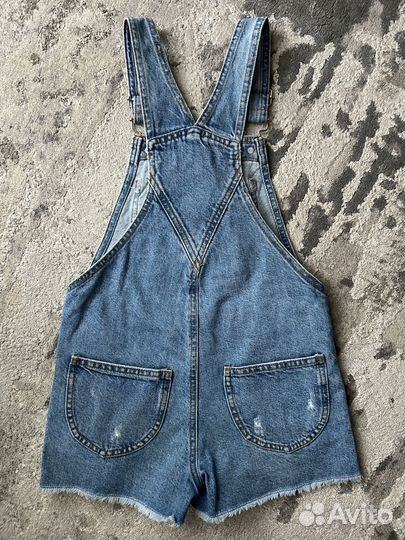 Джинсовый комбинезон zara