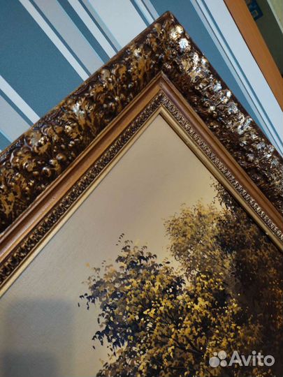 Картина маслом на холсте пейзаж