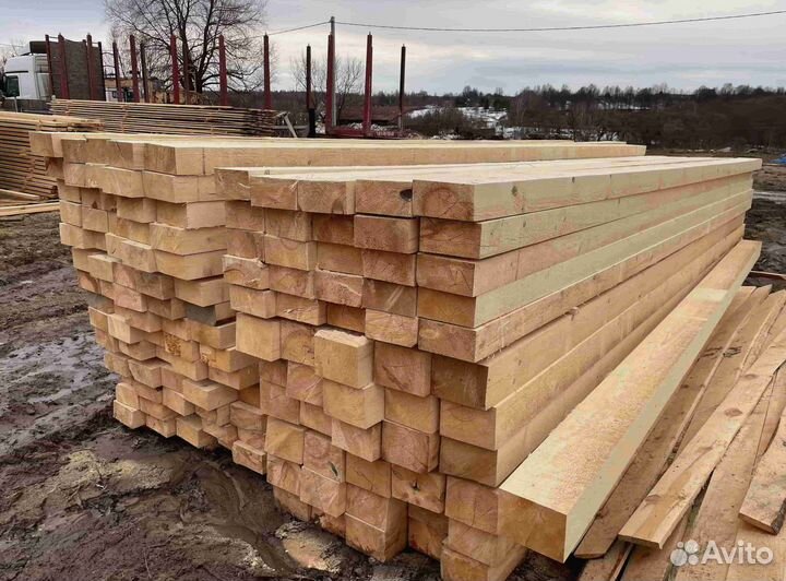 Брус обрезной 50х100