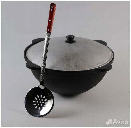 Казан чугунный узбекский