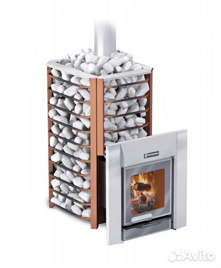 Печь Для Бани ermak 20 сетка-премиум (Чугун)