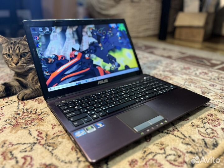 Игровой Ноутбук Asus core i3/8гб/GeForce 610m 2гб