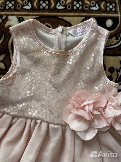 Платье для девочки 86