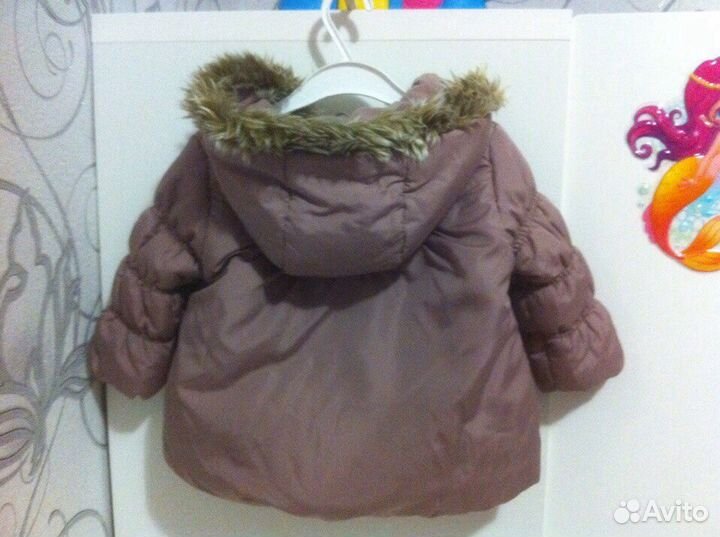 Куртка теплая для девочки