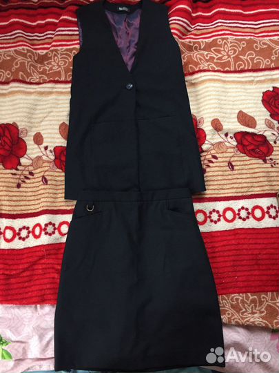 Школьная форма синяя