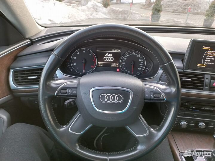 Audi A6 2.0 CVT, 2014, 281 000 км